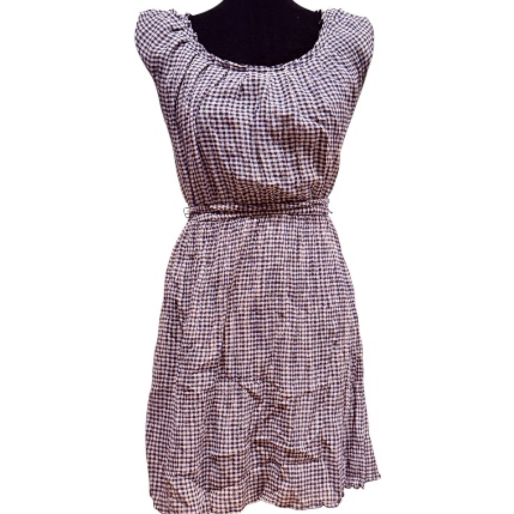 🌿 Lauren Conrad Gingham Sleeveless Dress – Size XS